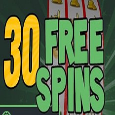 30  free spins   bonus code